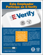 E-Verify Poster Spanish (PDF)