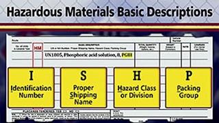 Hazardous Materials Shipping Papers